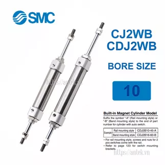 CDJ2WB10-150 Xi lanh SMC