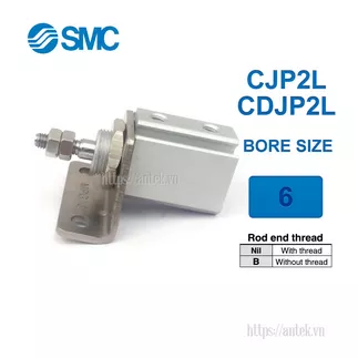CDJP2L6-20D Xi lanh SMC