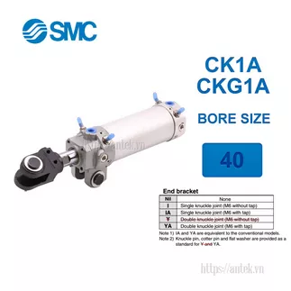 CK1A40-50Y Xi lanh SMC
