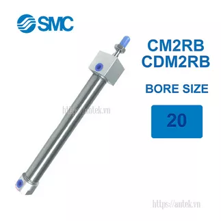 CM2RB20-450Z Xi lanh SMC