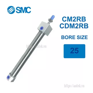 CM2RB25-25Z Xi lanh SMC