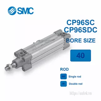 CP96SDC40-900C Xi lanh SMC
