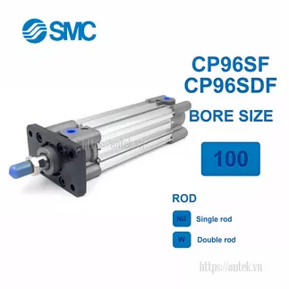 CP96SDF100-100 Xi lanh SMC