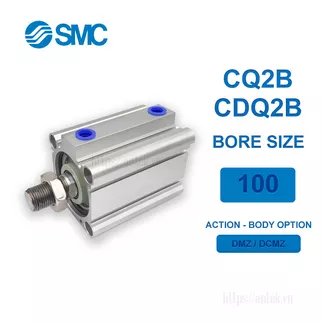 CQ2B100-20DCMZ Xi lanh SMC