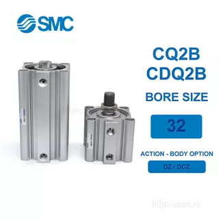 CDQ2B32-10DZ Xi lanh SMC