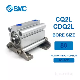 CDQ2L80-25DCZ Xi lanh SMC