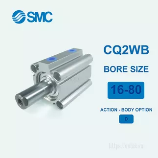 CQ2WB50-50D Xi lanh SMC