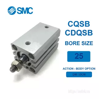 CDQSB25-50DM Xi lanh SMC