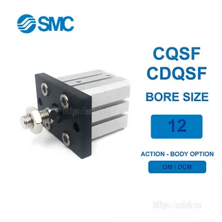 CQSF12-40DCM Xi lanh SMC