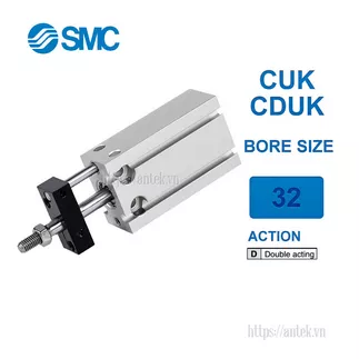 CUK32-25D Xi lanh SMC