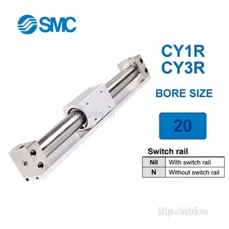 CY3RG20-400 Xi lanh SMC