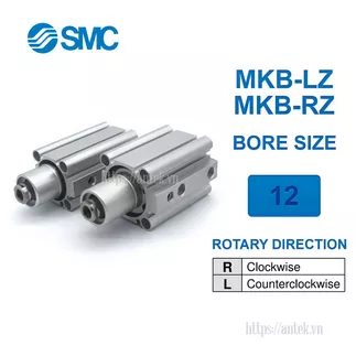 MKB12-10RZ Xi lanh SMC