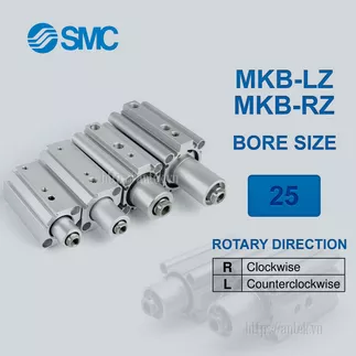 MKB25-10RZ Xi lanh SMC
