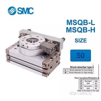 MSQB50H2 Xi lanh SMC