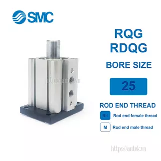 RDQG25-15 Xi lanh SMC