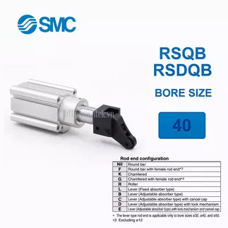RSDQB40-20DB Xi lanh SMC