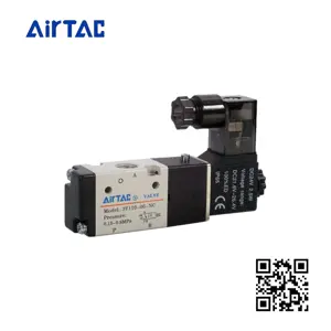 3V110-06-NO AIG Van điện từ Airtac Ren 1/8", Thường mở, AC 220V
