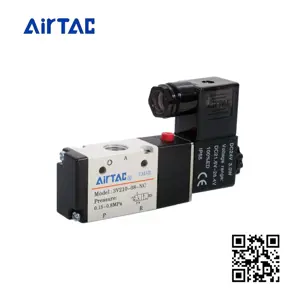 3V210-08-NO EI Van điện từ Airtac Ren 1/4", Thường mở, AC 24V