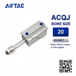 ACQJ20x10-10S Xi lanh Airtac Compact cylinder
