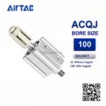 ACQJ100x10-10SB Xi lanh Airtac Compact cylinder