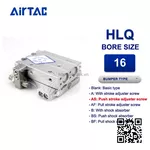 HLQ16x100SAS Xi lanh trượt Airtac Compact slide cylinder