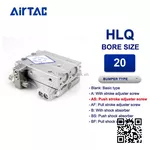 HLQ20x150SAS Xi lanh trượt Airtac Compact slide cylinder