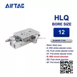 HLQ12x100SB Xi lanh trượt Airtac Compact slide cylinder