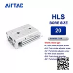 HLS20x30S Xi lanh trượt Airtac Compact slide cylinder