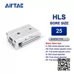 HLS25x50S Xi lanh trượt Airtac Compact slide cylinder