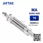 MA16x225SCA Airtac Xi lanh mini