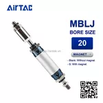 MBLJ20x160-10S Airtac Xi lanh mini