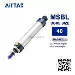 MSBL40x50CA Airtac Xi lanh mini