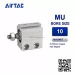 MU10x20SB Xi lanh nhỏ Airtac Multi free mount Cylinders