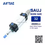 SAUJ32x40-50S Xi lanh tiêu chuẩn Airtac