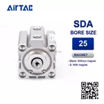 SDA25x60S Xi lanh Airtac Compact cylinder