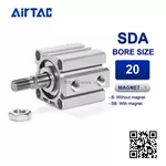 SDA20x5B Xi lanh Airtac Compact cylinder