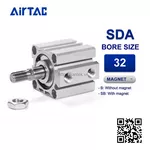 SDA32x10B Xi lanh Airtac Compact cylinder