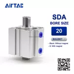 SDAD20x15 Xi lanh Airtac Compact cylinder