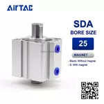 SDAD25x75S Xi lanh Airtac Compact cylinder
