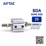 SDAD25x10B Xi lanh Airtac Compact cylinder