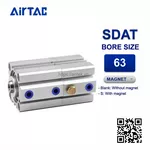 SDAT63x30x30S Xi lanh Airtac Compact cylinder