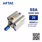 SSA20x10SB Xi lanh Airtac Compact cylinder