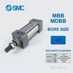 MBB40-350Z Xi lanh SMC