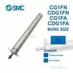 CDG1FN20-25Z Xi lanh SMC