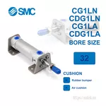 CDG1LN32-300Z Xi lanh SMC
