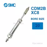 CM2B20-175B-XC8 Xi lanh SMC