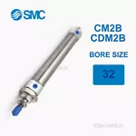 CDM2B32-25Z Xi lanh SMC