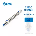CDM2C25-200Z Xi lanh SMC