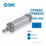 CP96SC32-250C Xi lanh SMC