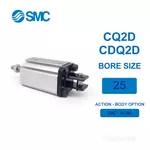 CDQ2D25-75DCMZ Xi lanh SMC